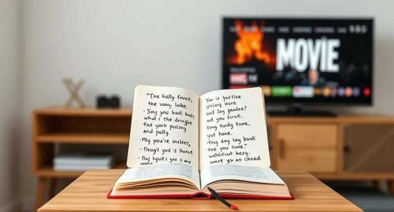 Journal of movie quotes